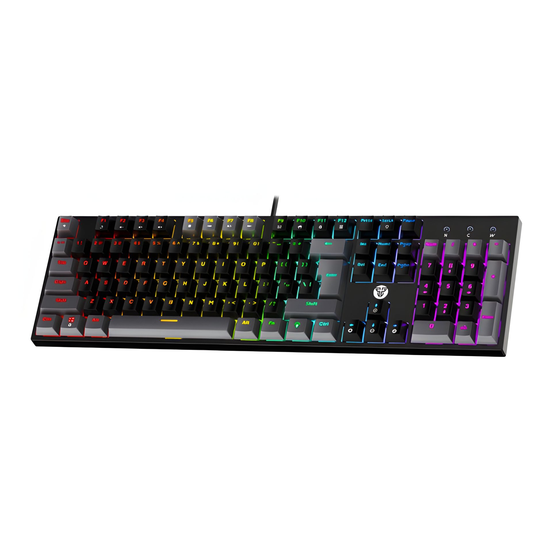Клавиатура Игровая Fantech ATOM MK886V2 Red Switch Серый/Черный Клавиатура Игровая Fantech ATOM MK886V2 Red Switch Серый/Черный
