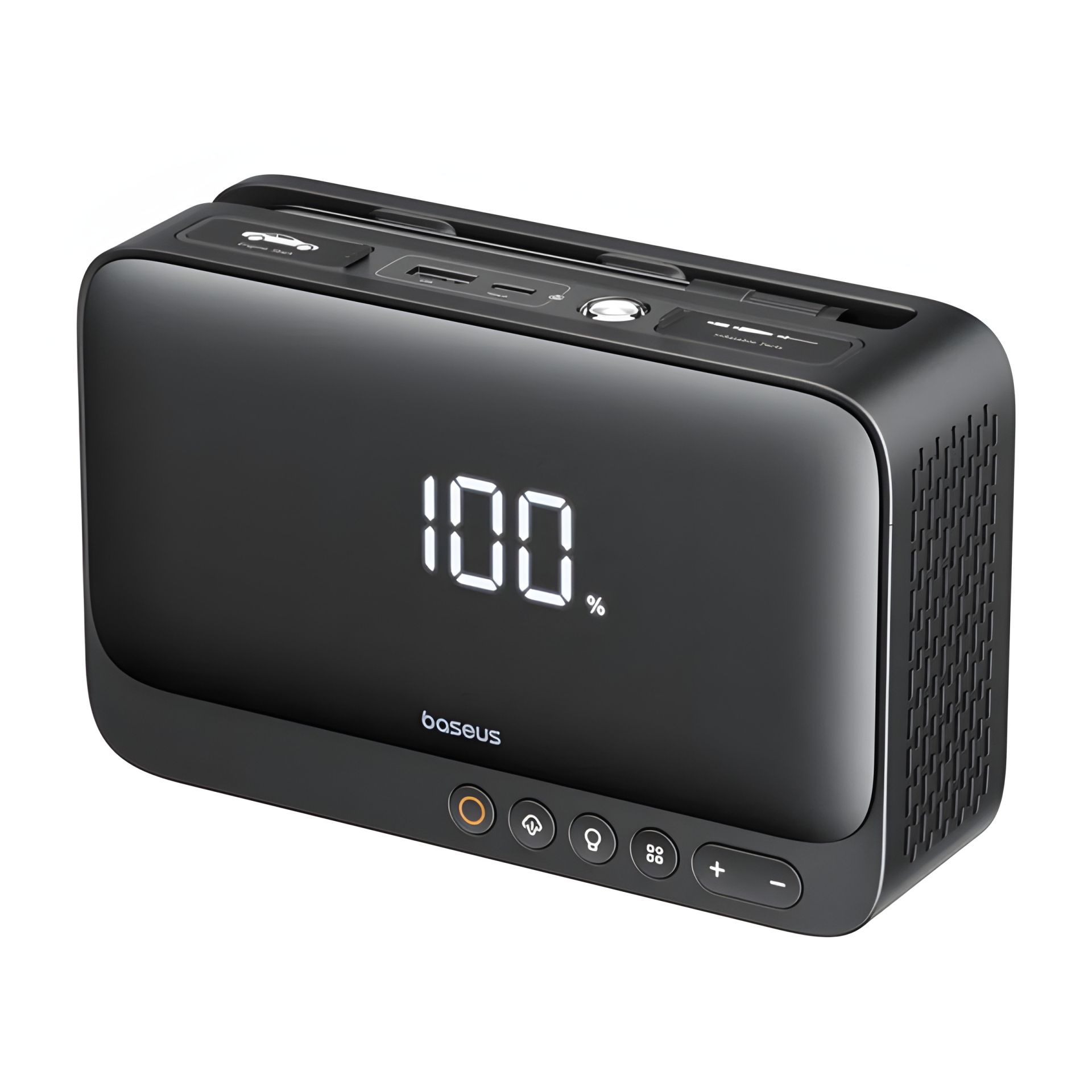 Пуско-зарядное устройство Baseus Super Energy Series 4-in-1 Car Jump Starter 600A Cluster Black Пуско-зарядное устройство Baseus Super Energy Series 4-in-1 Car Jump Starter 600A Cluster Black