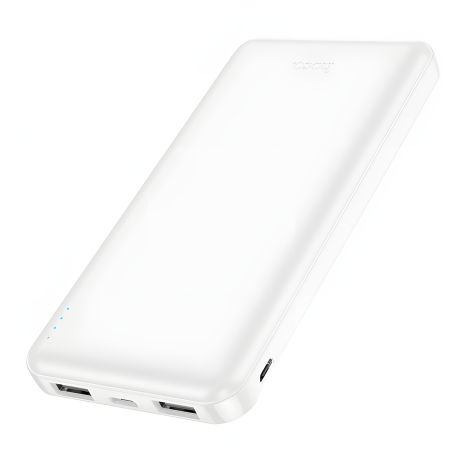 Повербанк Hoco 10000 mAh Белый J100 Стильный Повербанк Hoco 10000 mAh Белый J100 Стильный