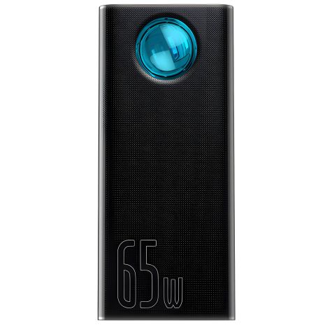 Повербанк Baseus Amblight 65W 30000 mAh QC Overseas Edition PPLG000101 Black Повербанк Baseus Amblight 65W 30000 mAh QC Overseas Edition PPLG000101 Black