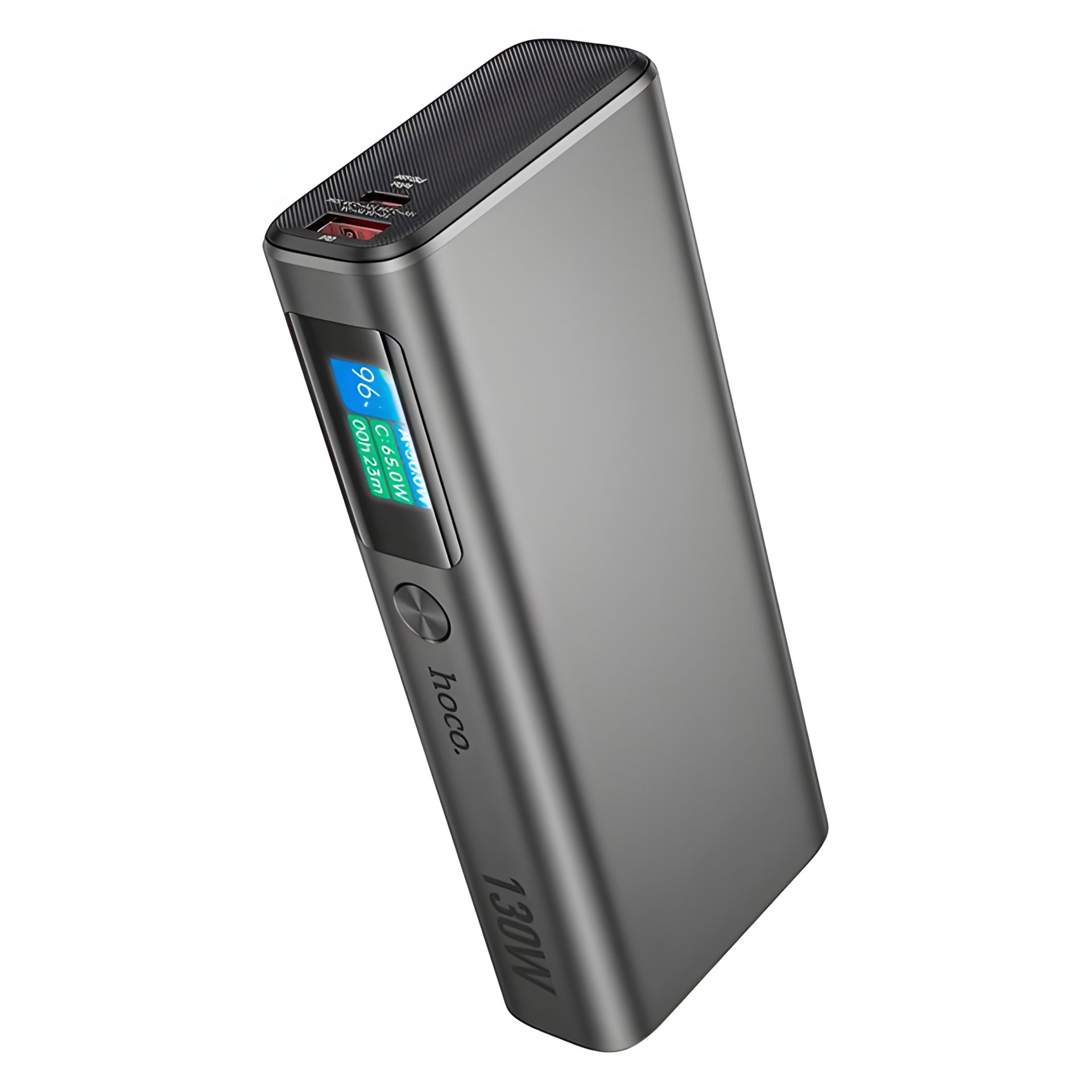 Повербанк Hoco Q17B 20000mAh 130W space gray Повербанк Hoco Q17B 20000mAh 130W space gray