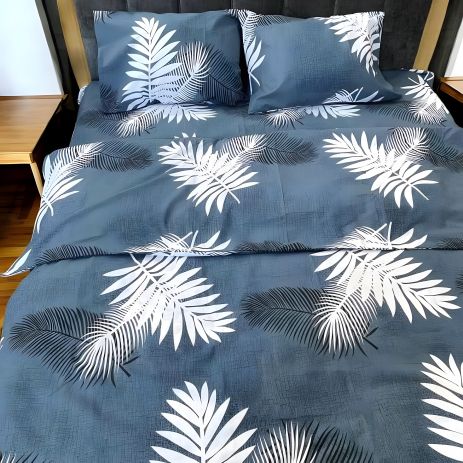 Полуторный комплект постельного белья "Папоротник", бязь GOLD LUX 100% хлопок (011-1145210Б) Полуторный комплект постельного белья "Папоротник", бязь GOLD LUX 100% хлопок (011-1145210Б)