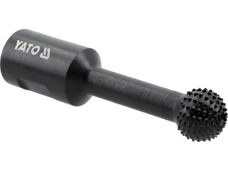 Куляста фреза по дереву Ø= 20 мм, для КШМ з різьбленням М14, вуглецева сталь Yato YT-61770