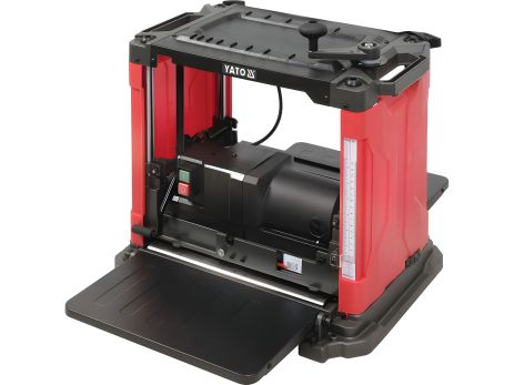 Рейсмусовый станок Yato: 230 В, 1.8 кВт, два ножа, макс. ширина 330 мм, высота 3-160 мм, стружка 0.8-2.4 мм (YT-82148)