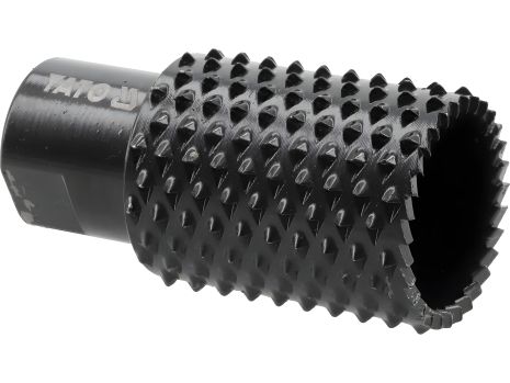 Цилиндрическая фреза по дереву Ø= 30 мм к КШМ, резьбовой захват М14, углеродистая сталь Yato YT-61773