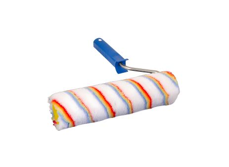 Малярный валик Elitecolor 48/250/11 мм Ø 8 мм с ручкой MASTERTOOL 92-5804-P