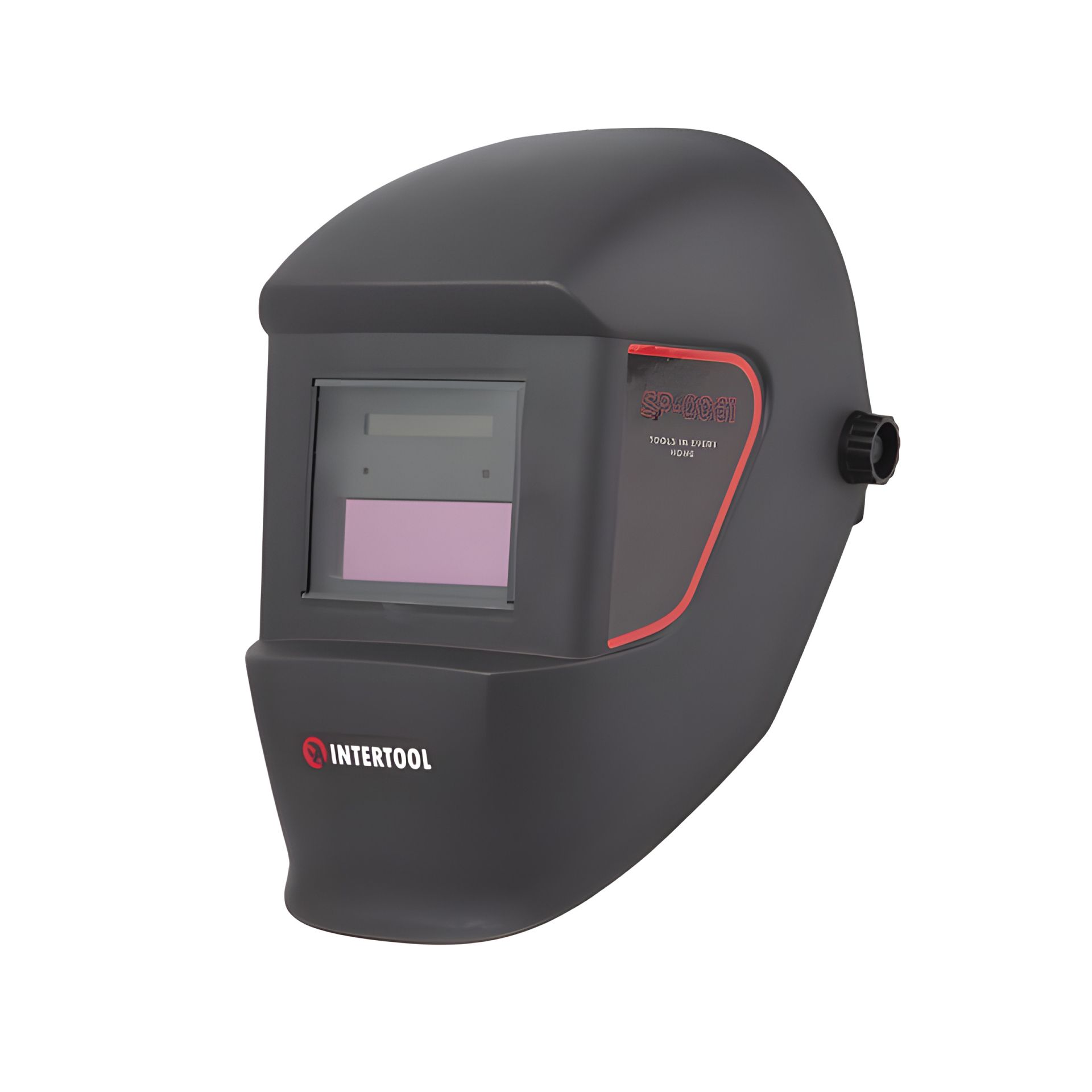 Автоматическая сварочная маска "Хамелеон" с автозатемнением, 2 сенсора, класс фильтра 1/1/2/2, DIN 11, 1/15000 с, окно 90×30 мм, РР INTERTOOL SP-0061 Автоматическая сварочная маска "Хамелеон" с автозатемнением, 2 сенсора, класс фильтра 1/1/2/2, DIN 11, 1/15000 с, окно 90×30 мм, РР INTERTOOL SP-0061