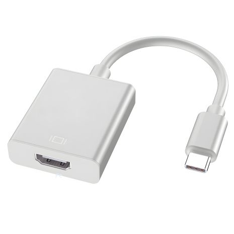 Кабель-адаптер Type-C - HDMI 4K для підключення ноутбука або телефона до зовнішнього монітора Haowei HW-TC01