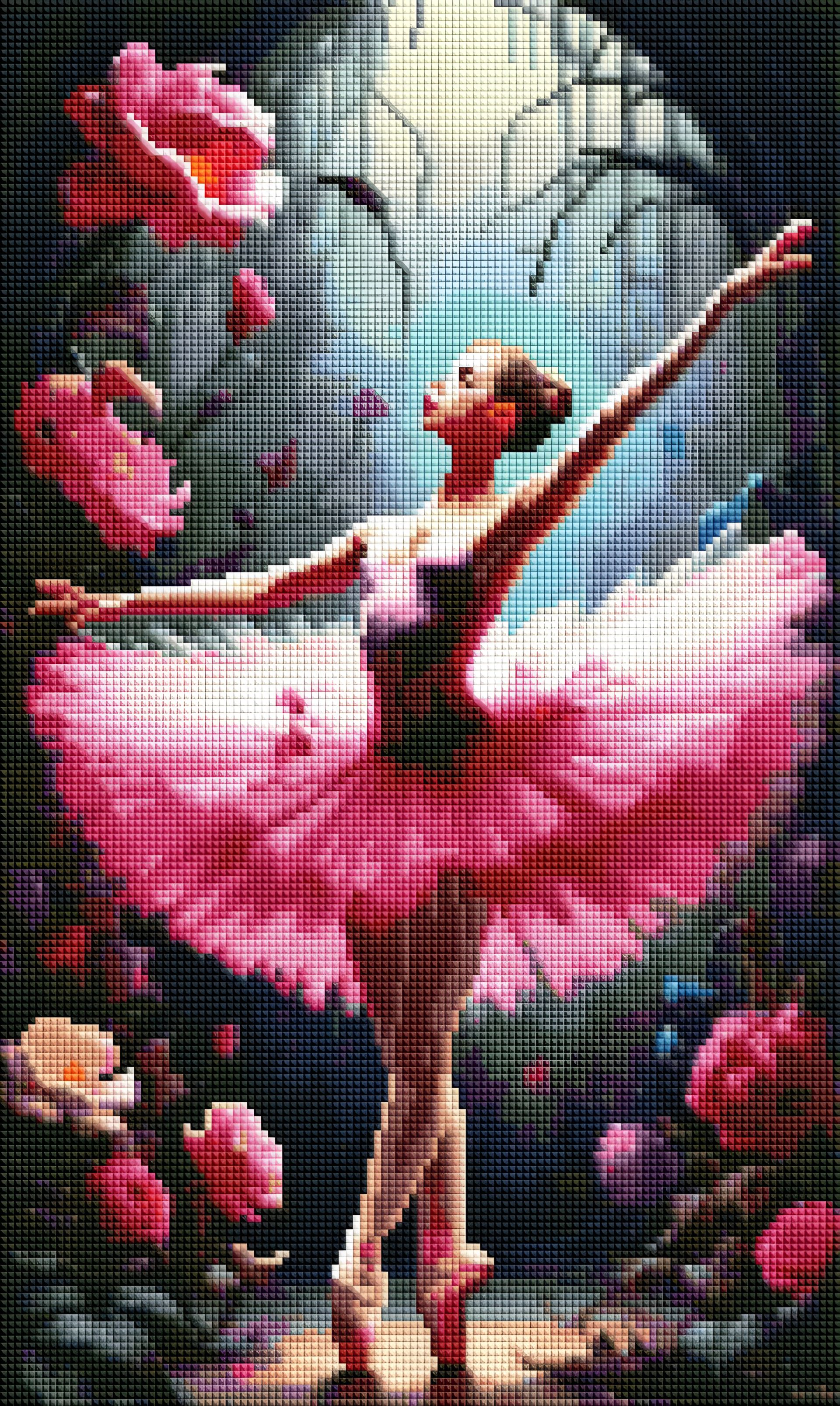 Алмазная мозаика "Балерина" 30х50 см ColorArt TP905 Алмазная мозаика "Балерина" 30х50 см ColorArt TP905