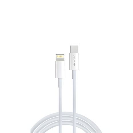 Кабель WUW-X181 Type-C to Lightning PD 20W white Кабель WUW-X181 Type-C to Lightning PD 20W white