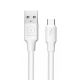 Кабель WUW-X168 USB Type-C 5А white