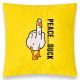 Декоративна подушка PEACE… DUCK, 40x40 см - MICROFIBER HUMOR PILLOW