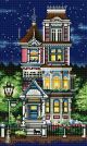 Алмазная мозаика "Викторианский домик" 30х50 см ColorArt TP906