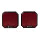 Комп'ютерні колонки Kisonli KS-02, 7W, USB, 3.5mm Червоний Комп'ютерні колонки Kisonli KS-02, 7W, USB, 3.5mm Червоний
