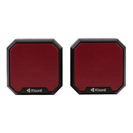 Компьютерные колонки Kisonli KS-02 Красный Компьютерные колонки Kisonli KS-02 Красный