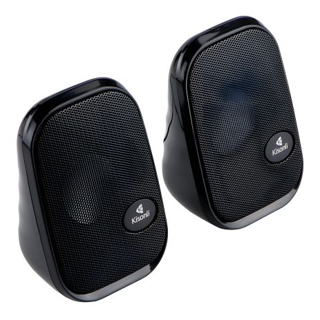 Черные Колонки для Компьютера Kisonli KS-09