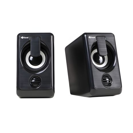 Чорні комп'ютерні колонки Kisonli L-1010