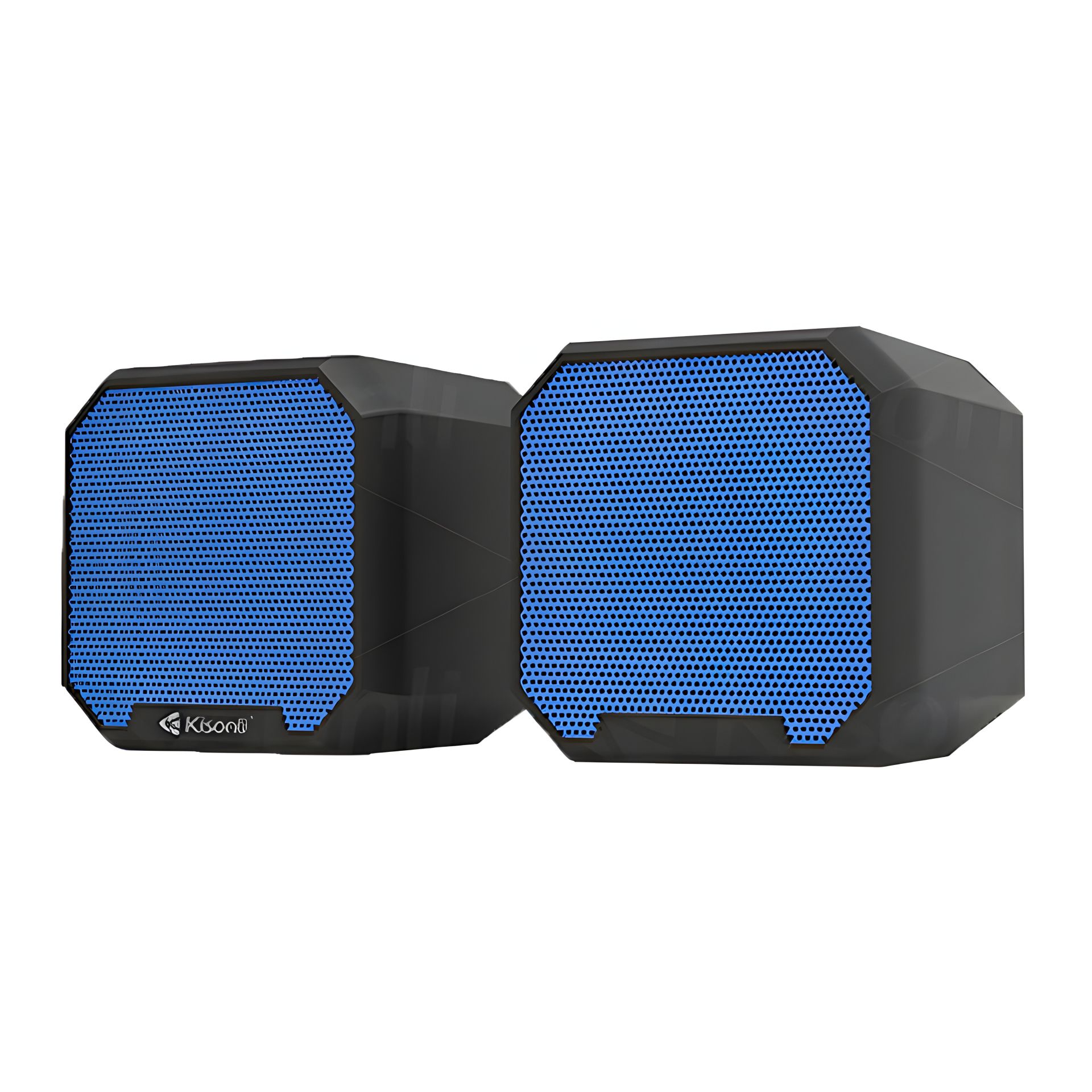 Комп'ютерні колонки Kisonli KS-02, 7W, USB, 3.5mm Синій Комп'ютерні колонки Kisonli KS-02, 7W, USB, 3.5mm Синій