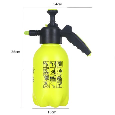 Ручной пневматический опрыскиватель IGNIS, 2 литра, желтый
