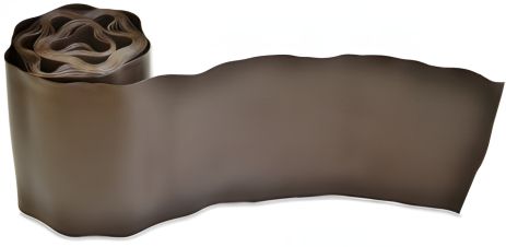 Газонний бордюр VERANO 10см х 9м, коричневий