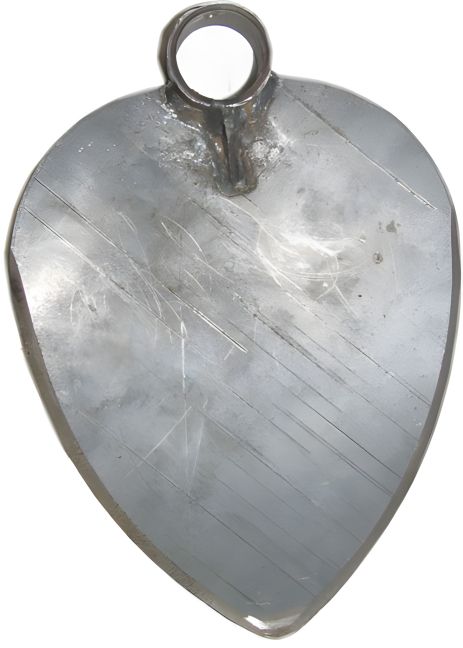 Серцеподібна сапа з нержавійки