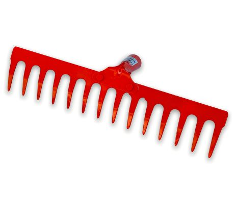 Садові металеві граблі WoffMann professional tools W1014, 14 зубів