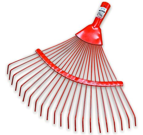 Металеві фарбовані садові граблі WoffMann professional tools w2001