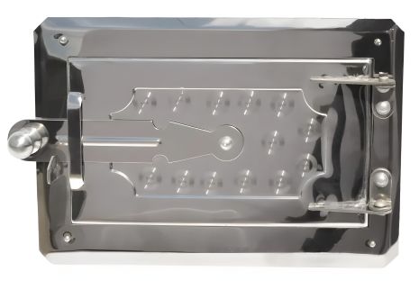 Піддувальні дверцята з нержавіючої сталі 265х180 мм, нижні Піддувальні дверцята з нержавіючої сталі 265х180 мм, нижні