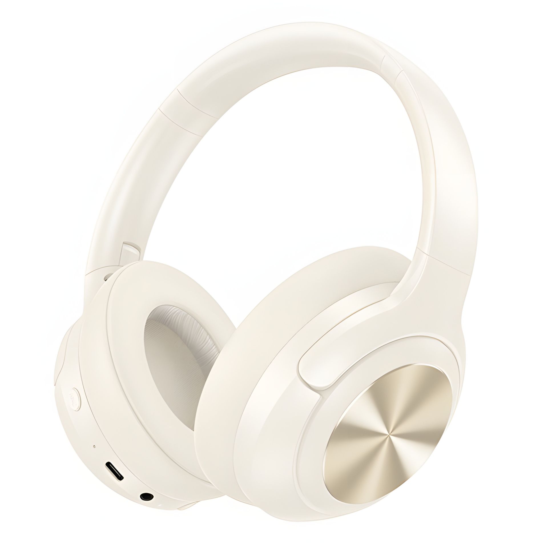 Навушники Hoco W54 накладні, Bluetooth 5.4, ANC, 400 mAh, 30h, Milky White Навушники Hoco W54 накладні, Bluetooth 5.4, ANC, 400 mAh, 30h, Milky White