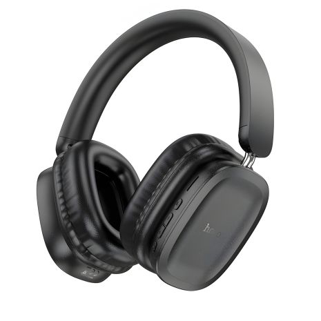 Bluetooth Стерео Гарнітура Hoco W51, 46h, 400 mAh Чорний Bluetooth Стерео Гарнітура Hoco W51, 46h, 400 mAh Чорний
