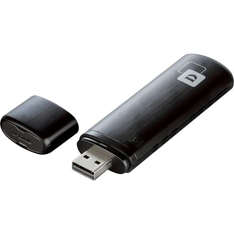 D-Link DWA-182 Wi-Fi адаптер, USB3.0, 2dBi, 20 dBm, MU-MIMO, 2.4/5GHz, 867Mb/s