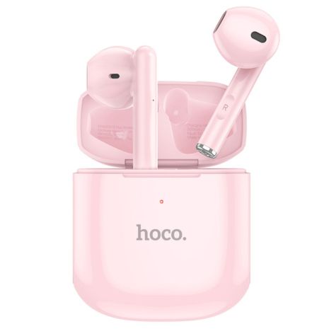 Блютуз Стерео Гарнітура Hoco EW19 Plus, 30/250 mAh, 4h Рожевий