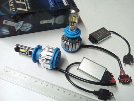 Лампа світлодіод H7 35W Turbo LED Т1 (пара)