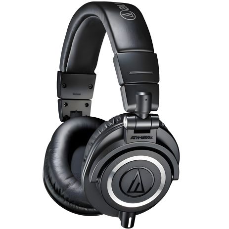 Професійні навушники Audio-Technica ATH-M50X з вбудованим басом, роз'єм 3,5 мм