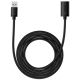 Кабель-подовжувач Baseus AirJoy Series USB3.0 Extension Cable 5m Cluster Black