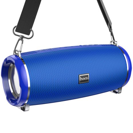 Акустика HOCO HC2 Xpress sports BT speaker LED IPX5 |BT, TWS, AUX, FM, TF, USB| blue