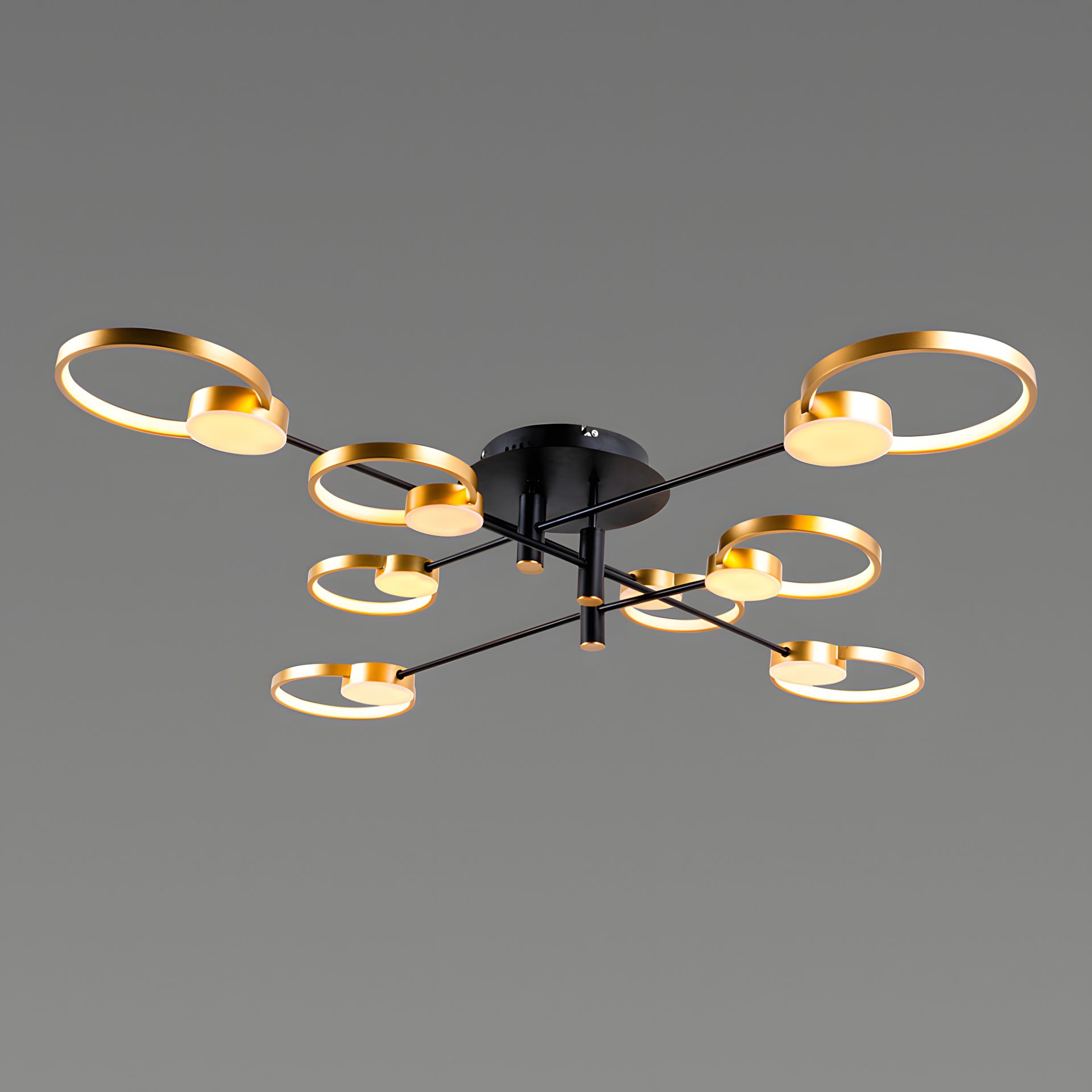 Светодиодная акриловая люстра Sirius Ш 1312/8 (80W) Светодиодная акриловая люстра Sirius Ш 1312/8 (80W)