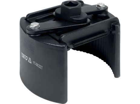 Ключ для масляного фільтра: Ø105-150 мм з квадратом 1/2" [8] Yato YT-08237