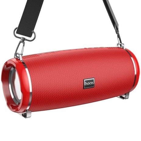 Акустика HOCO LED Xpress sports BT speaker IPX5 HC2 |BT, TWS, AUX, FM, TF, USB| red Акустика HOCO LED Xpress sports BT speaker IPX5 HC2 |BT, TWS, AUX, FM, TF, USB| red