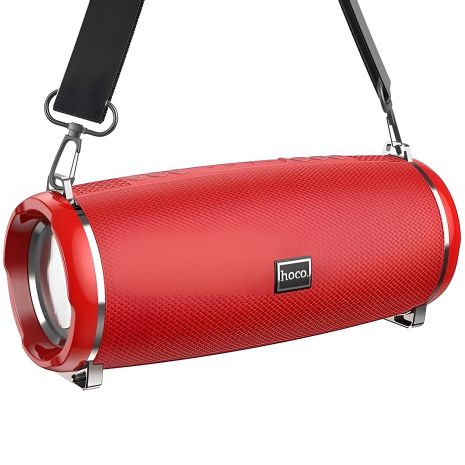 Акустика HOCO LED Xpress sports BT speaker IPX5 HC2 | BT, TWS, AUX, FM, TF, USB | red Акустика HOCO LED Xpress sports BT speaker IPX5 HC2 | BT, TWS, AUX, FM, TF, USB | red
