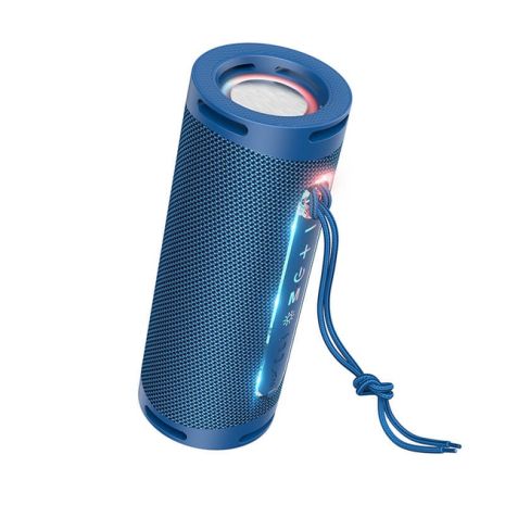 Акустика HOCO HC9 Dazzling pulse sports BT speaker |BT5.1, TWS, AUX, FM, TF, USB, 5Hours, 5W| blue