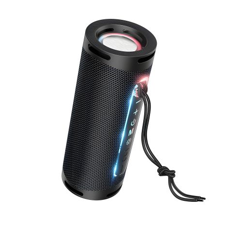 Спортивная акустика HOCO HC9 Dazzling pulse Bluetooth колонка |BT5.1, TWS, AUX, FM, TF, USB, 5ч, 5Вт| черный