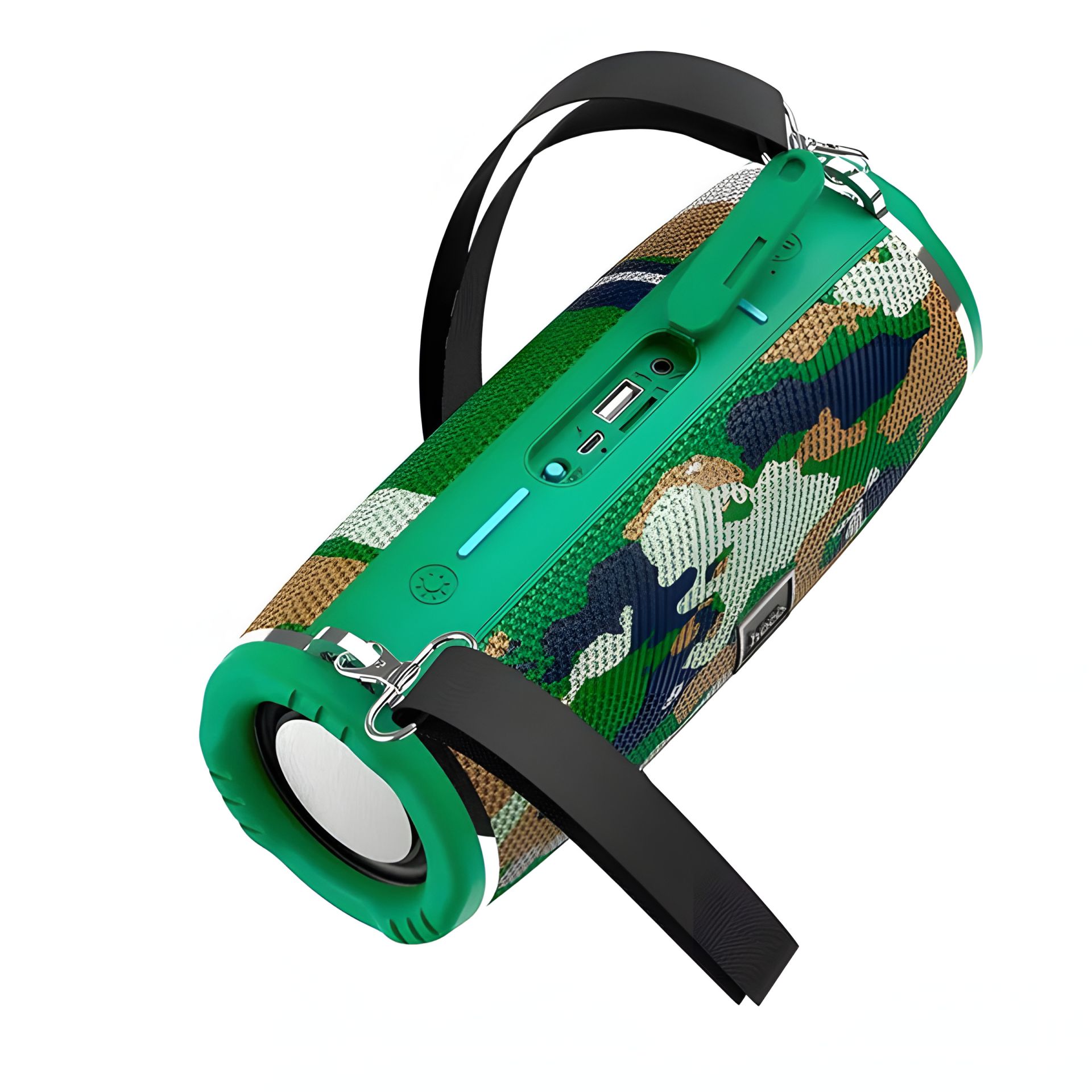 Акустика HOCO HC12 Sports BT Speaker IPX4 | BT5.0, USB / AUX / TF / FM, 2h | Camouflage-Green Акустика HOCO HC12 Sports BT Speaker IPX4 | BT5.0, USB / AUX / TF / FM, 2h | Camouflage-Green