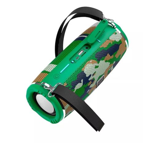 Акустика HOCO HC12 Sports BT speaker IPX4 |BT5.0, USB/AUX/TF/FM, 2h| Camouflage-Green