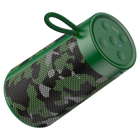 Акустика HOCO HC13 Sports BT speaker |BT5.0, USB/TF/AUX| Camouflage-Green