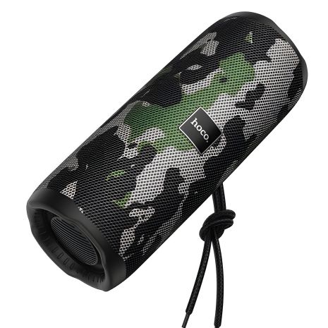 Акустика HOCO HC16 Vocal sports BT speaker IPX4 | BT5.3, AUX/FM/USB/TF| Camouflage-Green Акустика HOCO HC16 Vocal sports BT speaker IPX4 | BT5.3, AUX/FM/USB/TF| Camouflage-Green
