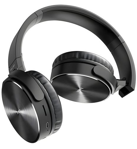 Навушники Bluetooth HOCO DW01 Foldable headphones | BT5.0, TF, AUX, 4Hours | black Навушники Bluetooth HOCO DW01 Foldable headphones | BT5.0, TF, AUX, 4Hours | black