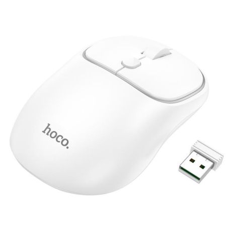 Wireless Миша Hoco GM25 | BT5.2/2.4G, 800/1200/1600 DPI, 1хАА | Білий