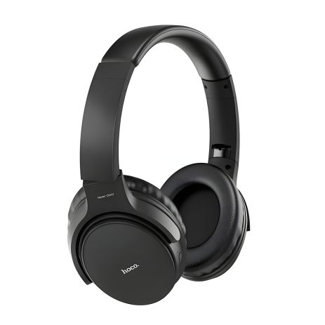 HOCO DW02 Bluetooth Навушники | BT5.0, TF, AUX, 4Hours | Black HOCO DW02 Bluetooth Навушники | BT5.0, TF, AUX, 4Hours | Black