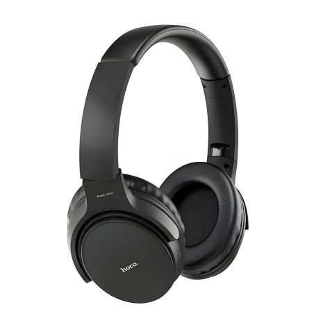 HOCO DW02 Bluetooth Навушники | BT5.0, TF, AUX, 4Hours | Black HOCO DW02 Bluetooth Навушники | BT5.0, TF, AUX, 4Hours | Black